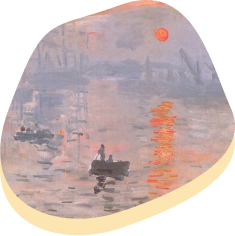 dipinto della corrente artistica impressionista