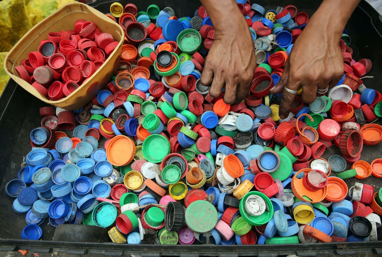 discarica plastic free