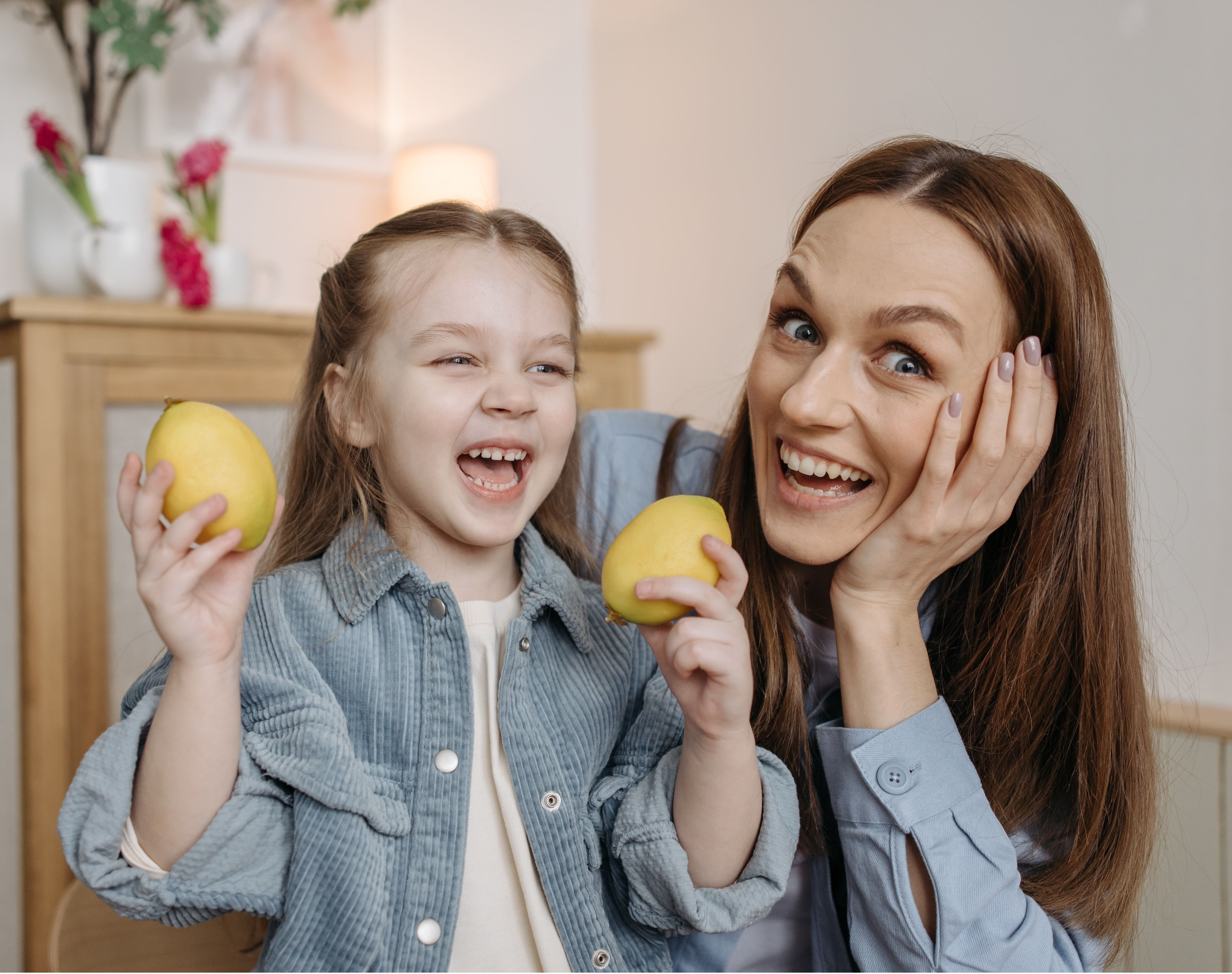 Foto di mamma e figlia
