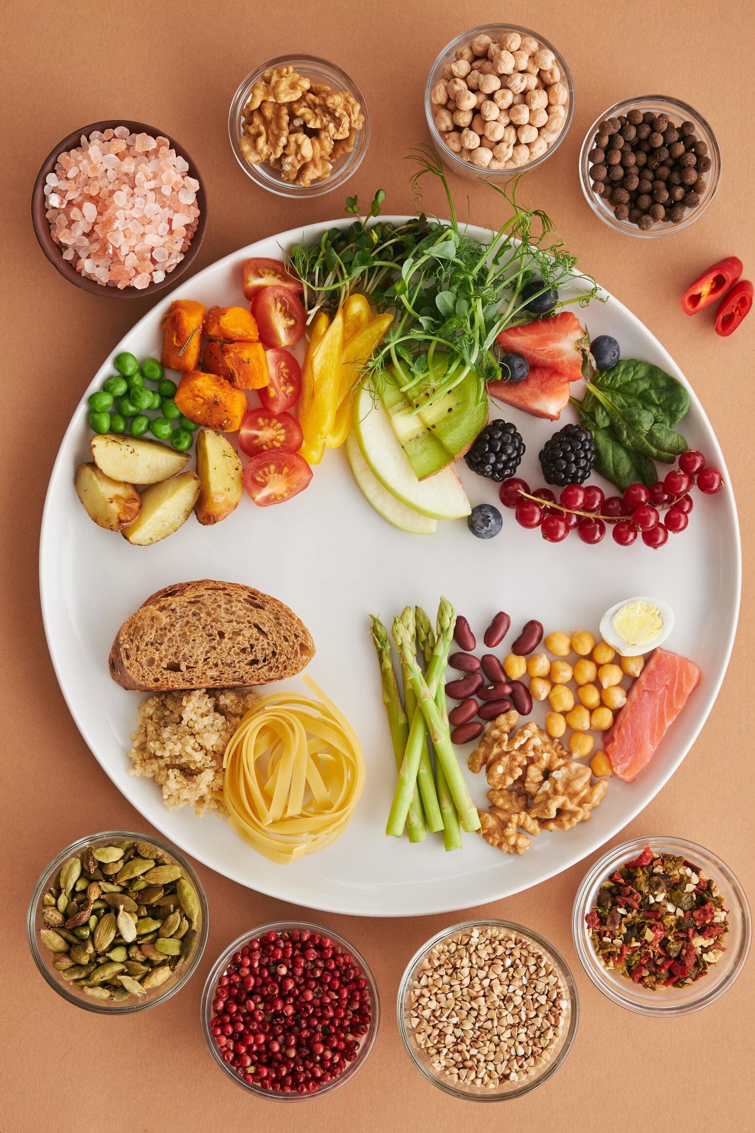 Insalata di frutta e verdura