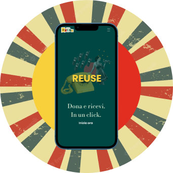Mockup of the ReUse app